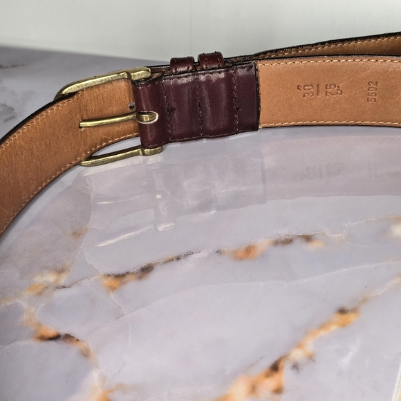 5602 THIS IS A COACH BELT. IT WAS MADE IN NEW YORK CITY OUT OF ENGLISH CALFSKIN - Picture 10 of 11